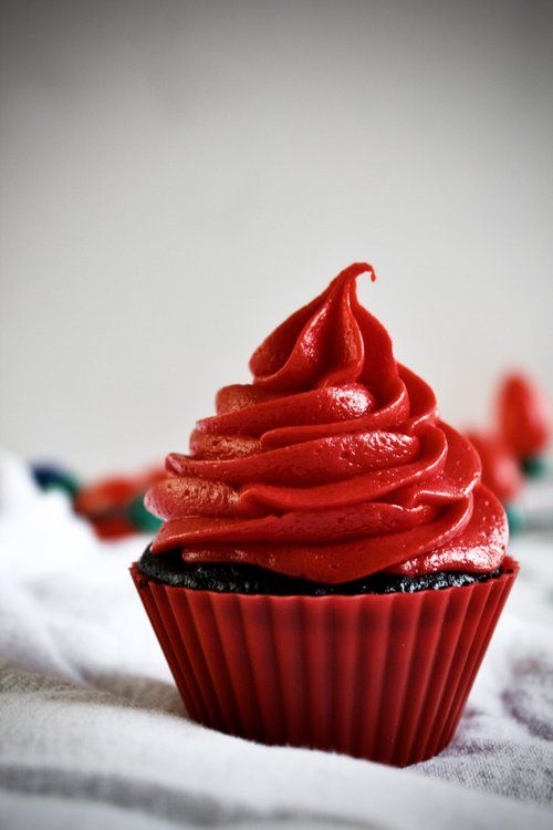 Red cupcake